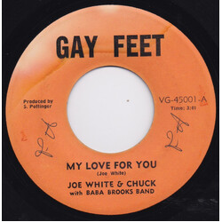 Joe White and Chuck / The Baba Brooks Band / Sammy Ismay My Love For You / Cocktails For Two USED VINYL 7INCH SINGLE