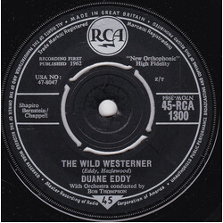 Duane Eddy The Wild Westerner Vinyl 7" USED