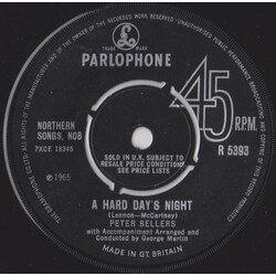 Peter Sellers A Hard Day's Night Vinyl 7" USED