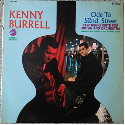 Kenny Burrell Ode To 52nd Street Vinyl LP USED