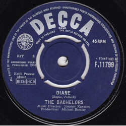 The Bachelors Diane Vinyl 7" USED