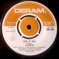Ultrafox (2) Nine By Nine USED VINYL 7INCH 45 RPM