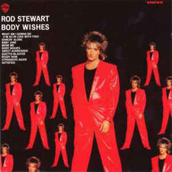 Rod Stewart Body Wishes Vinyl LP USED
