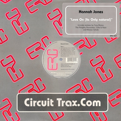 Hannah Jones Love On (Its Only Natural) Vinyl 12" USED