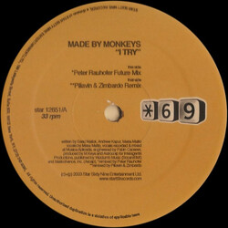 Made By Monkeys I Try VINYL 12" USED