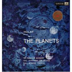 Gustav Holst / Sir Malcolm Sargent / BBC Symphony Orchestra / B.B.C. Women's Chorus The Planets, Op.32 Vinyl LP USED
