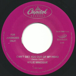Kylie Minogue Can't Get You Out Of My Head VINYL 7" USED