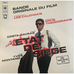 Los Calchakis / Mikis Theodorakis Bande Originale Du Film "Etat de Siège" Vinyl LP USED