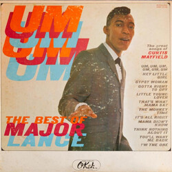 Major Lance Um, Um, Um, Um, Um, Um - The Best Of Major Lance Vinyl LP USED