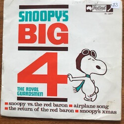 The Royal Guardsmen Snoopy's Big 4 USED VINYL 7INCH 45 RPM EP