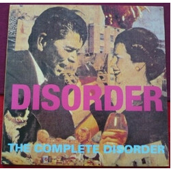 Disorder (3) The Complete Disorder Vinyl LP USED