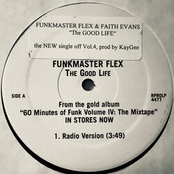 Funkmaster Flex / Faith Evans The Good Life USED VINYL 12INCH SINGLE PROMO