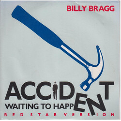 Billy Bragg Accident Waiting To Happen (Red Star Version) USED VINYL 7INCH EP