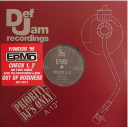 EPMD Check 1, 2 / Crossover VINYL 12" USED