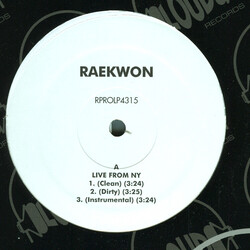 Raekwon Live From New York / Power VINYL 12" USED