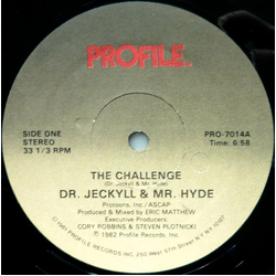 Dr. Jeckyll & Mr. Hyde The Challenge Vinyl 12" USED