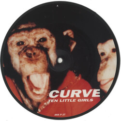 Curve Ten Little Girls USED VINYL 7INCH 45 RPM SINGLE PICTURE DISC