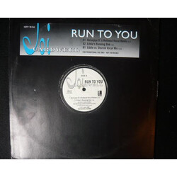 Joi Cardwell Run To You USED VINYL 12INCH 33 S RPM PROMO