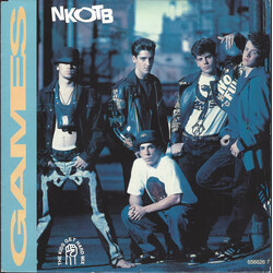 New Kids On The Block Games (The Kids Get Hard Mix) USED VINYL 7INCH 45 RPM SINGLE