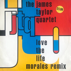 The James Taylor Quartet Love The Life (Morales Remixes) VINYL 12" USED