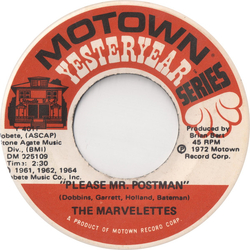 The Marvelettes Please Mr. Postman / Twistin' Postman Vinyl 7" USED