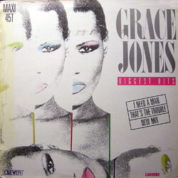 Grace Jones Biggest Hits USED VINYL 12INCH 45 RPM MAXI-SINGLE COMPILATION