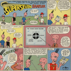 Various Super Seven Sampler Vinyl LP USED
