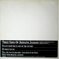Jermaine Jackson Three Sides Of Jermaine Jackson USED VINYL 12INCH PROMO 33 S RPM