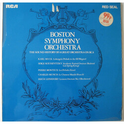 Boston Symphony Orchestra The Sound History Of A Great Orchestra On RCA Vinyl LP USED