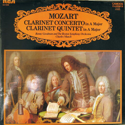 Wolfgang Amadeus Mozart / Benny Goodman / Boston Symphony Orchestra / Charles Munch Clarinet Concerto In A Major / Clarinet Quintet In A Major Vinyl L