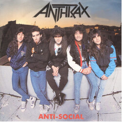 Anthrax Anti-Social USED VINYL 7INCH 45 RPM SINGLE STEREO