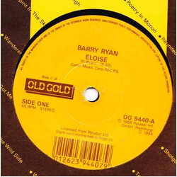 Barry Ryan / Jim Stafford Eloise / Spiders And Snakes USED VINYL 7INCH 45 RPM SINGLE REISSUE