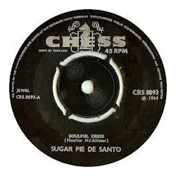 Sugar Pie DeSanto Soulful Dress / There's Gonna Be Trouble USED VINYL 7INCH 45 RPM SINGLE