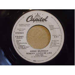 Anne Murray Nobody Loves Me Like You Do USED VINYL 7INCH 45 RPM SINGLE PROMO