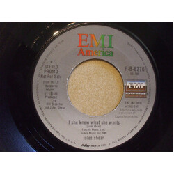 Jules Shear If She Knew What She Wants USED VINYL 7INCH 45 RPM SINGLE PROMO