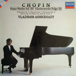 Frédéric Chopin / Vladimir Ashkenazy Piano Works Vol. XII = Klavierwerke Folge XII Vinyl LP USED