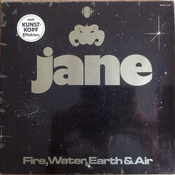 Jane Fire, Water, Earth & Air Vinyl LP USED
