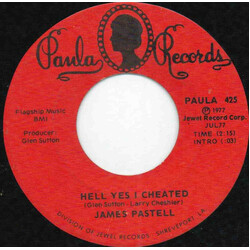 James Pastell Hell Yes I Cheated USED VINYL 7INCH 45 RPM
