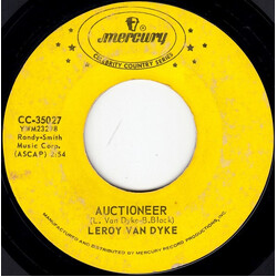 Leroy Van Dyke Auctioneer / Walk On By VINYL 7" USED