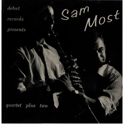 Sam Most Quartet Sam Most Quartet Plus Two Vinyl LP USED