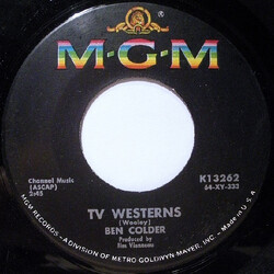 Ben Colder TV Westerns USED VINYL 7INCH 45 RPM SINGLE