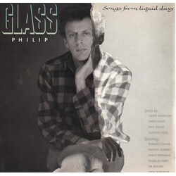 Philip Glass Songs From Liquid Days Vinyl LP USED