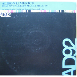 Alison Limerick Hear My Call / Let's Make A Memory VINYL 12" USED