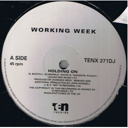 Working Week Holding On USED VINYL 12INCH PROMO 45 RPM