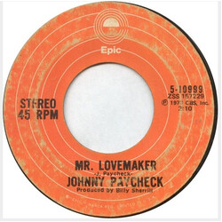 Johnny Paycheck Mr. Lovemaker USED VINYL 7INCH 45 RPM SINGLE STYRENE