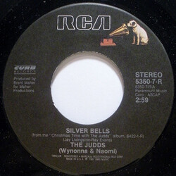 The Judds Silver Bells USED VINYL 7INCH 45 RPM SINGLE