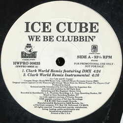 Ice Cube We Be Clubbin' (The Clark Kent Remix) VINYL 12" USED