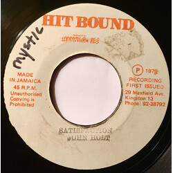 John Holt Satisfaction USED VINYL 7INCH 45 RPM