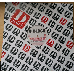 D-Block Everything Ya Got USED VINYL 12INCH SINGLE