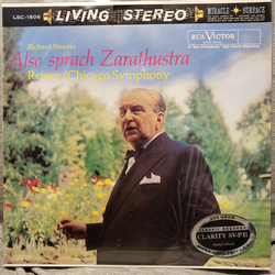 Richard Strauss / Fritz Reiner / Chicago Symphony Orchestra Also Sprach Zarathustra, Op. 30 Vinyl LP USED